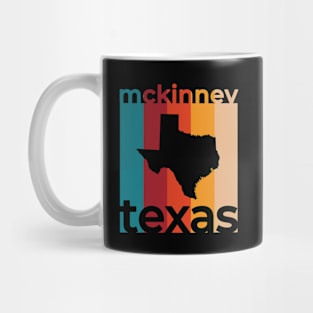 McKinney Texas Retro Mug